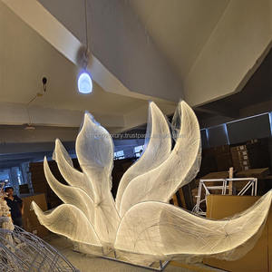 SMOOTH High Quality Leaves mesh With Light Metal Wedding Led <b>Backdrop</b> <b>stand</b> Event Decor - Product Image 3