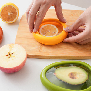 Nuevo Contenedor Elástico de Silicona para Guardar Aguacates, Cebollas, Limones y Tomates, Caja para Mantener Frutas y Verduras Frescas - Product Image 3