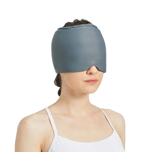 Gel reutilizable para la piel, dolor de cabeza por hielo, terapia de frío, alivio de la migraña, gorro, migraña, envoltura de cabeza de hielo, máscara de paquete de hielo - Product Image 5
