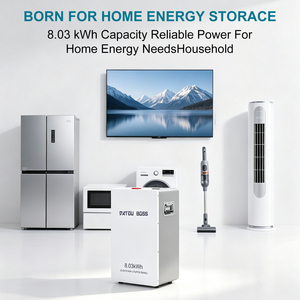 Paket Baterai Surya Rumah DATOUBOSS 8kWh LiFePO4 24V 25.6V 300Ah 314Ah Penyimpanan Energi Baterai Surya Lithium Kontrol Aplikasi Bluetooth - Product Image 4