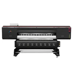 Fortune 1.9m I3200 8 cabeças eco solvente impressora digital wallpaper impressão máquina