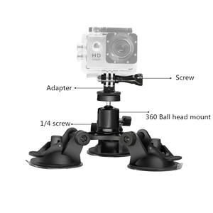 Support de fixation à ventouse triple pour caméra d'<span class=keywords><strong>action</strong></span> sur pare-brise de voiture pour GoPro Hero 13 12 Insta360 X5 X4 DJI <span class=keywords><strong>Action</strong></span> 6 5Pro 4 3 - Product Image 6