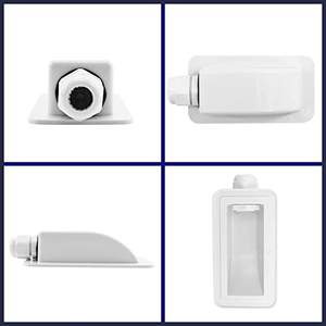 电缆入口密封套太阳能单端口防水电缆安装外壳电缆管道ABS IP68 <span class=keywords><strong>2</strong></span>-6毫米，用于房车船太阳能电池板 - Product Image 4