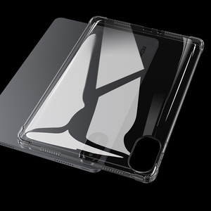 Étui transparent pour <span class=keywords><strong>Redmi</strong></span> <span class=keywords><strong>Pad</strong></span> 2, <span class=keywords><strong>coque</strong></span> de protection arrière transparente antichoc en TPU pour tablette <span class=keywords><strong>Redmi</strong></span> <span class=keywords><strong>Pad</strong></span> 2 11.0 pouces - Product Image 2