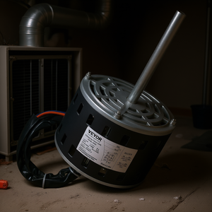 Motor de Ventilador para Horno Vevor, 1/3HP, 110V, 48 Pulsadores, 4 Velocidades, Monofásico Asíncrono, Rotación CW/CCW - Product Image 2