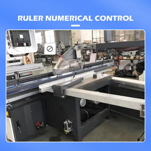 Scie à panneaux automatique Cnc Machine pour ordinateur Table coulissante Meubles Travail du <span class=keywords><strong>bois</strong></span> Scie à faisceau alternatif automatique - Product Image 4