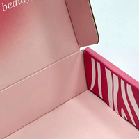 Caja de Papel de Color Personalizada, Permite la Personalización del Logotipo, Cajas de Embalaje, Material Degradable, Caja de Correo y Cajas de Regalo