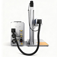 Máquinas de marcado láser de fibra metálica portátiles Raycus JPT Mopa de 20w/30w/50w/100w Max para marcado láser CNC industrial en acero y metal.
