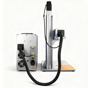 Machines de marquage laser à fibre métallique portables Raycus JPT Mopa 20w/30w/50w/100w Max pour le marquage laser industriel sur acier et métal CNC - Product Image 3