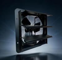 Ventilateur d'extraction carré, extracteur d'air carré à haut débit pour la ventilation de cuisine, salle de bain, entrepôt, échange d'air