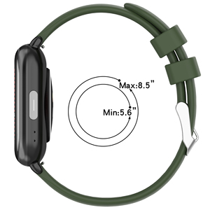 Correa Práctica de Gran Venta para Huami Amazfit Active Huami <span class=keywords><strong>GTS4</strong></span> <span class=keywords><strong>Mini</strong></span>, Correa de Reloj Inteligente Brillante de Color Sólido de 20 mm - Product Image 5