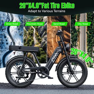 Bicicleta Eléctrica Multiusos R7 con Marco de Acero sin Escobillas, Batería de Litio Híbrida de 15AH y 48v, Venta al Por Mayor - Product Image 5
