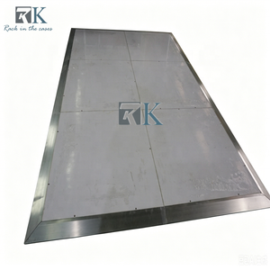 Modular Dance Floor Durable White Dance Flooring Glossy Surface Dance Floor Panels for Wedding Concert Church Use - Product Image 1