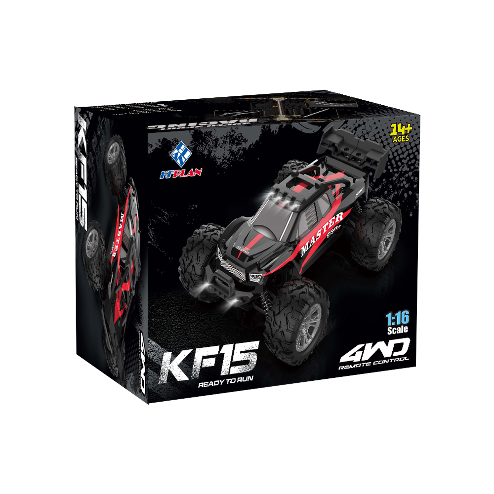 KFPLAN KF15 RCカー 2.4G 1/16 33KM/h 高速リモコン デザートトラック
