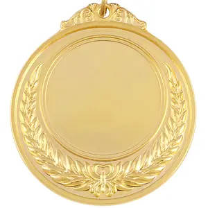 Tasarım kendi özel Metal altın gümüş bronz ödül madalya spor toplantısı için