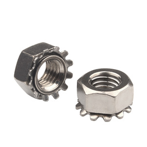Metric Hex Kep/K Tipo di Dente Rondella Dadi di Bloccaggio M3 M4 M5 M6 M8 M10 - Product Image 1