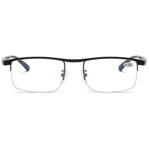 Gafas de Lectura Progresivas Multifocales Unisex de Moda 2025, Media Montura, Fotocromáticas, Anti Luz Azul, para Presbicia - Product Image 6