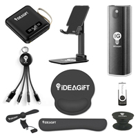 Set de Regalo Promocional Empresarial, Souvenir Publicitario de Marca, Gorra, Bolígrafo USB, Vaso Térmico, Bolsa de Mano para Actividades de Team Building Corporativo