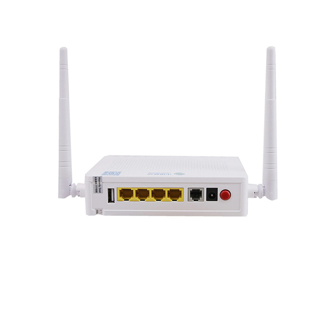 Factory Supply Modem Router with 2GE+2FE LAN Port + 2.4G WIFI ZTE F663NV3A GPON ONU ONT
