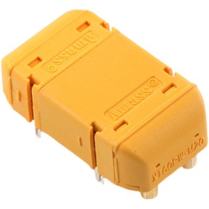 Connecteurs à souder horizontaux (à angle droit) série Amass XT60PW-F XT60PW-M, 45A pour interface de charge de batterie embarquée - Product Image 5