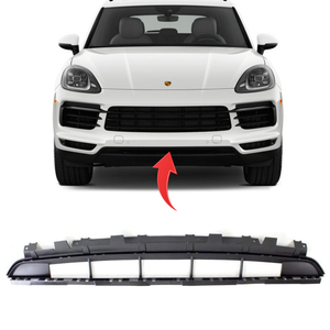 9Y0807684 Grille de protection inférieure du pare-chocs avant pour Porsche Cayenne 2018 2019 2020 2021 Pièces automobiles - Product Image 1