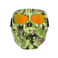OEM Baikang 8039 Lunettes de moto d'extérieur tendance Masque de paintball intégral Lunettes de protection UV 400 Lunettes de motocross