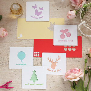 Cartolina d'<span class=keywords><strong>auguri</strong></span> con Design personalizzabile ripiegato - Product Image 2