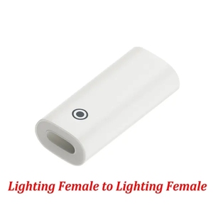 Connecteur <span class=keywords><strong>chargeur</strong></span> femelle à femelle crayon <span class=keywords><strong>adaptateur</strong></span> câble de charge cordon accessoires 8 broches à type-c/8 broches pour <span class=keywords><strong>Apple</strong></span> crayon 1/2 - Product Image 3