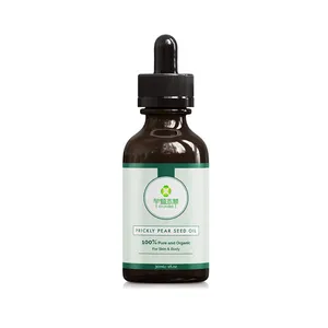 100% Pure Certified Organic Anti-aging Prickly Pear Oil for Wrinkles, Acne and Blemishes