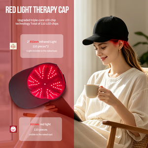 Casque de luminothérapie REDSKY pour soins capillaires à domicile – Accessoire de physiothérapie électronique portable - Product Image 2