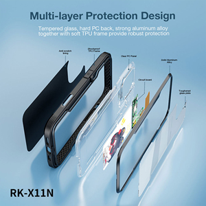 RK-X11N เคสโทรศัพท์ NFC ไม่มีแบตเตอรี่ eink ฟรีเคสโทรศัพท์ DIY Ai สำหรับ <span class=keywords><strong>iPhone</strong></span> <span class=keywords><strong>13</strong></span> 14 15 16 Pro <span class=keywords><strong>PM</strong></span> SERIES - Product Image 4