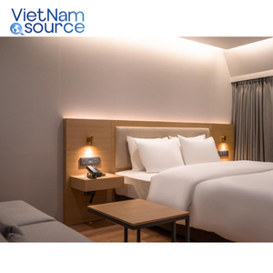 Laquinta King Panel Sistema de cabecero Muebles de hotel de madera contrachapada-Muebles de hotel de madera de la mejor calidad Dormitorio de la fábrica de Vietnam - Product Image 6