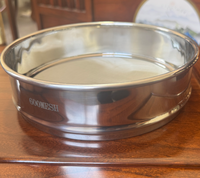 Tamis d'analyse de sol de laboratoire standard, support personnalisé, tamis à farine en acier inoxydable 304, tamis d'échantillonnage de sol, tamis de test à faible coût