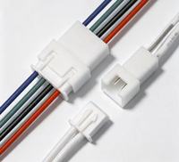 Konektor Crimp JST XHB 2-Pin/3-Pin/4-Pin dengan Kabel Inti Tembaga, Isolasi PVC, Panjang Sesuai Pesanan, Kabel Harness 30V untuk Rumah