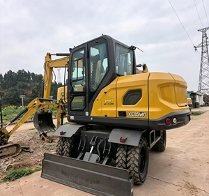 Excavadora XE85WG PRO de Alto Rendimiento en Oferta, Máquina de Movimiento de Tierras con Ruedas, Potente y Confiable - Product Image 4