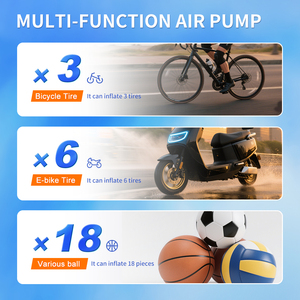 Usine Rechargeable ABS Portable <span class=keywords><strong>Pompe</strong></span> À Air Électrique Vélo <span class=keywords><strong>Pompe</strong></span> Mini Vélo <span class=keywords><strong>Pompe</strong></span> Numérique Brushless Moteur D'urgence Lumière <span class=keywords><strong>Pneu</strong></span> - Product Image 6