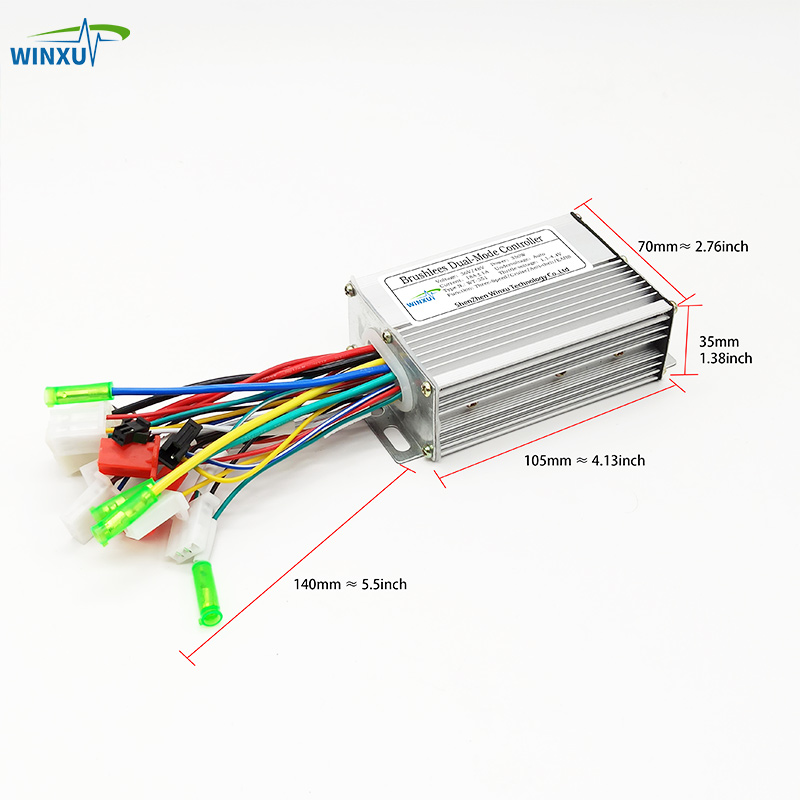 DAZZLEEX Controller Brushless E Display Kit Per 45A 36V/48V/52V