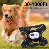 Chaleco Rastreador para Perros, Impermeable, Ajustable, para Exteriores, Reflectante, con GPS Inalámbrico, Arnés con Valla Virtual para Perros