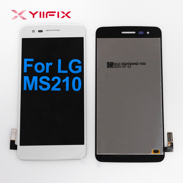 Yiifix Original Lcd Scree for LG MS210 Replacement Mobile Phone Lcds with 1 Year Warranty High Luminance OEM In-cell TFT