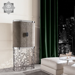 Personalizzabile Italiana Moderna Credenza di Lusso Lato Armadio Soild Legno Altalena Doppia Porta della Console - Product Image 3