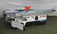 Scie à panneaux verticale à glissière haute précision avec moteur 5,5 kW pour la découpe du bois, longueur maximale 3200 mm, mélamine/MDF, 380V/220V