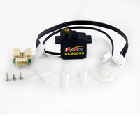 Servo Micro Feetech SCS009 con Caja de Engranajes Metálica, 2.5kg, 9g, para Helicópteros RC, Robots Inteligentes, Humanoides, DIY y Educación STEAM, Competencia