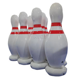Crazy <span class=keywords><strong>géant</strong></span> — ensemble de goupilles gonflables, 1 paire, ensemble de ballon, de pingouin, personnalisé, pour jeux de neige - Product Image 5