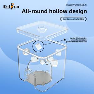 Golden Bear Ice cupe criceto gabbia criceto casa di ghiaccio raffreddamento in estate - Product Image 3