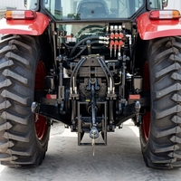 Tracteur agricole G4 180HP pour labour intensif avec moteur de 132,4 kW et boîte de vitesses multi-vitesses