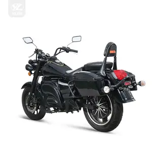Tenha uma motocicleta elétrica clássica de alta potência de transporte para estrada com armazenamento retrô