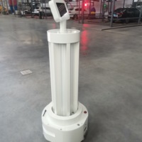 Robot Disinfeksi UVC Cerdas, Robot Sanitasi Bergerak Otomatis untuk Tempat Parkir & Pusat Perbaikan Mobil, Sterilisasi Dalam Ruangan