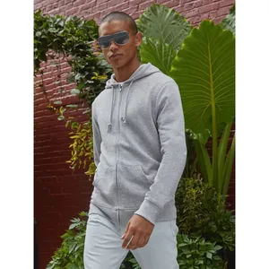 Sweat à capuche zippé Organic Inspire, merchandising durable - Product Image 3