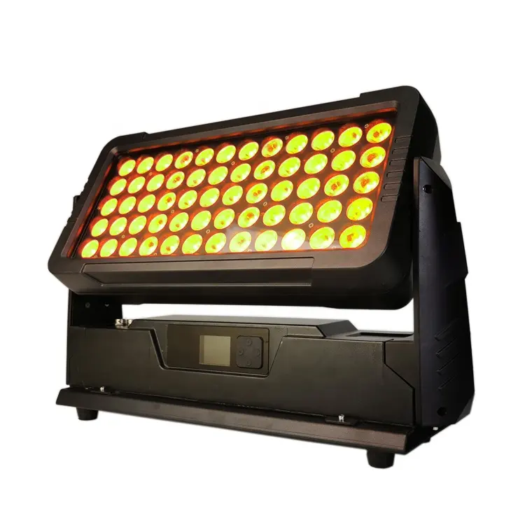 60x10W RGBW IP65 LED-Wand leuchte für Hochhäuser