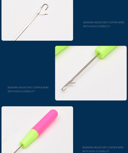 Vente en gros Crochet en plastique Poignée Loquet Crochet pour tressage Extensions de cheveux Perruques - Product Image 6